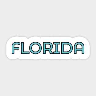 Florida State T-Shirt Sticker